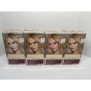 4 New L'Oreal Paris Universal Nudes Excellence Creme 9n Natural Light Blonde Dye